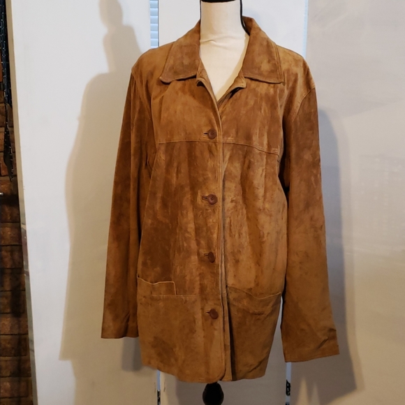 St. John's Bay Jackets & Blazers - St. John's Bay ladies Genuine leather Jacket